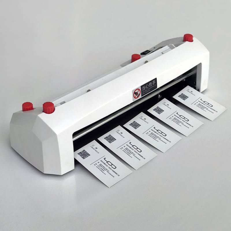Card cutting machine